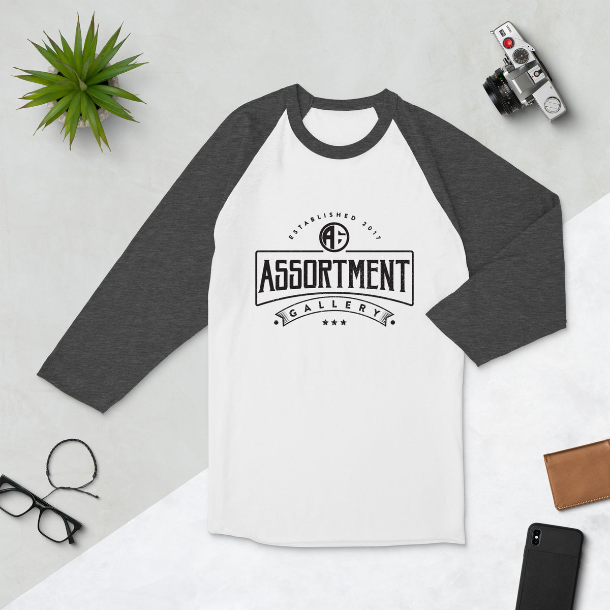 Assortment Gallery's Signature Shirt | Modern Unisex Baseball